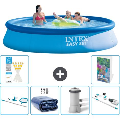 Intex Piscina Easy Set Rotonda - 396x84 cm - 7-pezzi  S149
