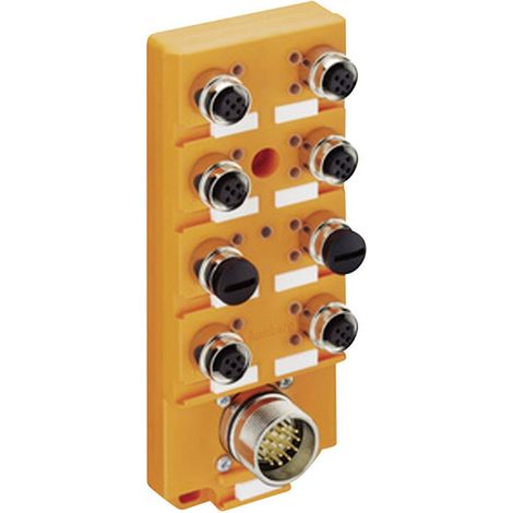 Répartiteur passif M12 filetage métal Lumberg Automation ASBSV 8/LED 5 11138 1 pc(s)