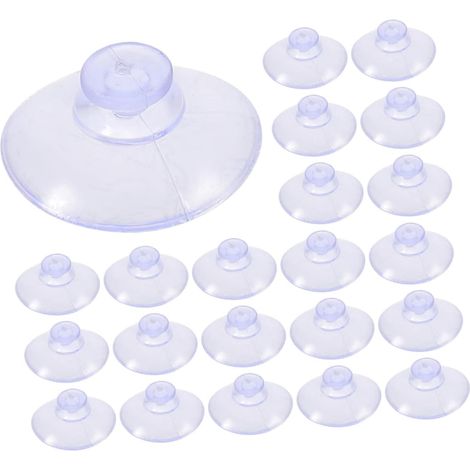 Lot de 200 ventouses en verre réutilisables pour table, aquarium (1/5)
