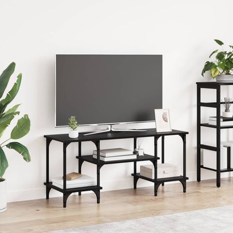 vidaXL Mobile TV Rovere Nero 102 x 35 x 45,5 cm