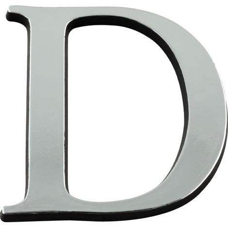 Lettre D Argent Hauteur 40mm - 4621760