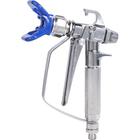 Pistolet à Airless à Haute Pression, Machine de Pulvérisateur de Revêtement de Corps de Voiture en Acier Inoxydable avec Support de Jet et Déclencheur