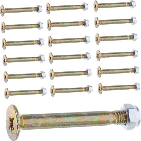 Outdoor Awning Support Accessory, Pack of 20 Gold Metal Bolts (1/5)
