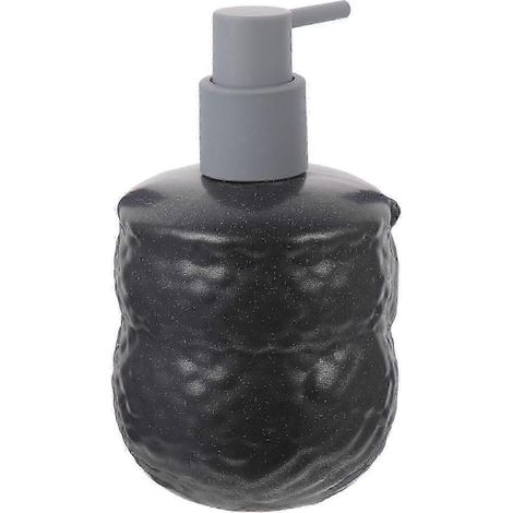 Flacon distributeur de savon hibou, décoration chat en céramique avec pompe, compatible avec la cuisine ou la salle de bain, récipient de rangement pour savon liquide pour les mains, thème animal mign (1/5)