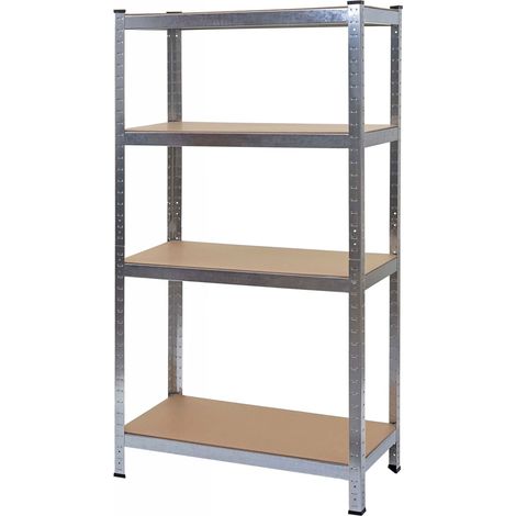 [NEUWERTIG] Schwerlastregal HHG-085, Werkstattregal Steckregal, 160x80x40cm, Traglast bis 320kg MVG-zertifiziert verzinkt