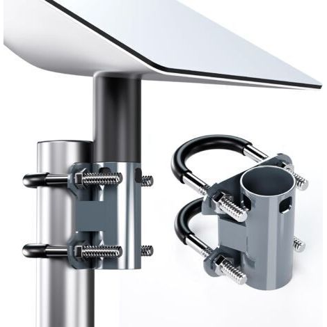 Support universel GEN2 pour antenne Starlink V2, support de tube en U réglable pour balcon et camping-car (1/5)