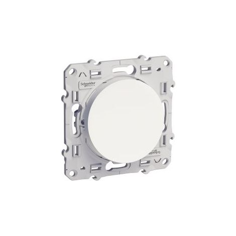 Schneider Electric – Interrupteur Odace blanc – Prise connectée – Installation simplifiée – Mécanisme de haute qualité – S520201