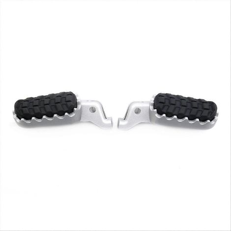 Reposapiés delanteros para motocicleta 850 SPORT, color plata. (1/5)