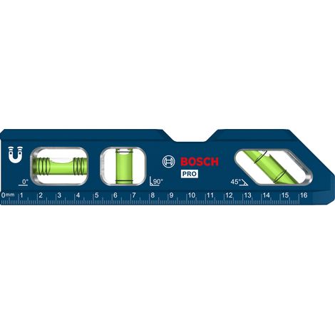 Bosch PRO Hand Tool - Level PRO Billet Torpedo Level 180 mm / 7"" 1600A03AA8 (1/5)