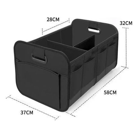 Stapelbare Aufbewahrungsbox aus transparentem Kunststoff, 6-stöckig, pink und orange – verstellbare Fächer – bis zu 36 Fächer – Kunststoffboxen für Spielzeug, Schmuck, Perlen, Hobbyartikel und Werkzeu (1/3)