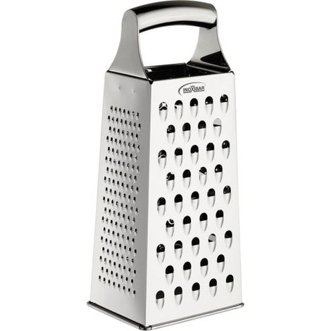 Rallador 4 caras 17 x 8 x 6 cm inoxibar (1/3)