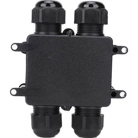 Boîte de jonction étanche en plastique M686 pour câble extérieur, 4 voies, type H, IP68 (1/5)