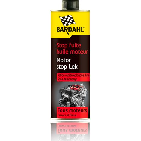 Bardahl – Stop fuite moteur 300ml – Restaure joints d’étanchéité – Supprime fuites et suintements d’huile – Compatible avec caoutchouc et synthétiques (1/4)