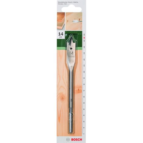 Flachbohrer Bosch 2609255261 Stahl 14 mm 155 mm (1/2)