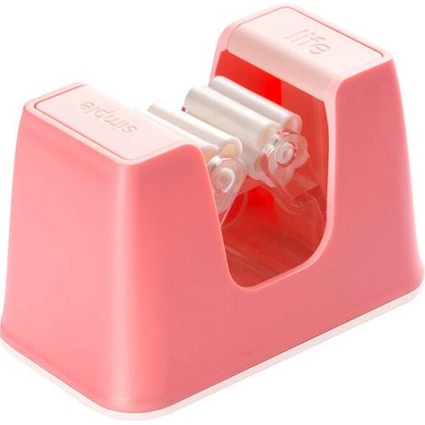 Support de balai sans traces, avec trou de suspension robuste et pince à balai adhésive sans traces - Rose (1/5)