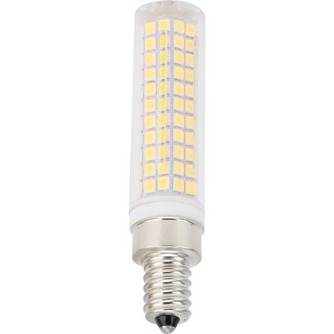 E12 LED-Lampe, 1200 lm, 136 LEDs, dimmbar, für Kronleuchter, Deckenleuchten und Wandleuchten, 110 V, kaltweiß (1/5)