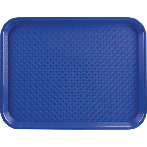 Plateau self-service Kristallon 305 x 415mm bleu - Ref P506 - Olympia (1/5)