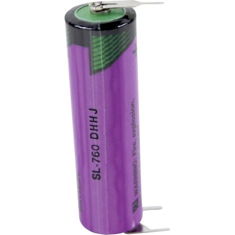 Tadiran Batteries SL 760 PT Spezial-Batterie Mignon (AA) U-Lötpins Lithium 3.6 V 2200 mAh 1 St. (1/2)