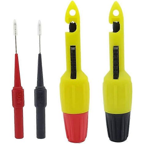 2er-Pack Drahtdurchstichsonde mit Isolierungsdurchstichklemme und isolierter Drahtdurchstichsonde, Inspektion von (1/5)