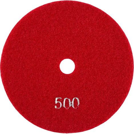 Jeffergarden Tampon de polissage diamanté humide de 5 pouces (125 mm) pour granit, béton et marbre (500 pièces)