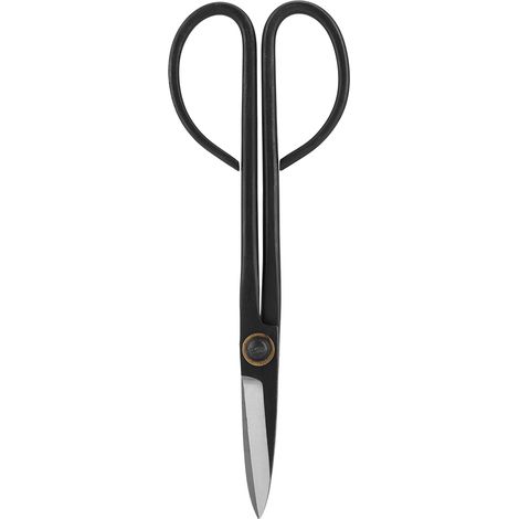 Bonsaschere mit 205 mm langem Griff, Gartenschere zum Schneiden von Knospen und Blättern, Gartengerät