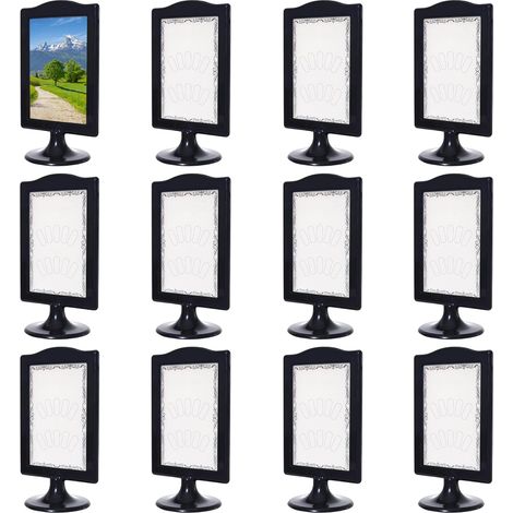 Lot de 12 cadres photo double face - 10 x 15 cm (1/5)