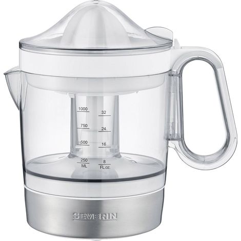 Presse-agrumes électrique Severin CP3535 40 W double rotation blanc réservoir 1 L (1/5)