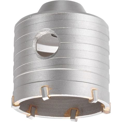 Punta cava kwb hollow drill bit carburo tungsteno 80 mm