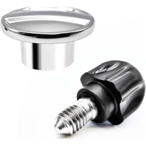 Pair Capuchon de fixation de moyeu et vis de fixation compatibles avec les batteurs sur socle à tête inclinable de 4,5 et 5 litres (1/5)