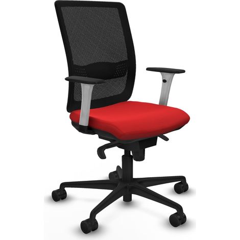 Silla de oficina piqueras y crespo Haches blanco espuma inyectada (1/2)
