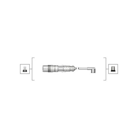 Kit de câbles d'allumage Magneti Marelli 941319170119 SEAT