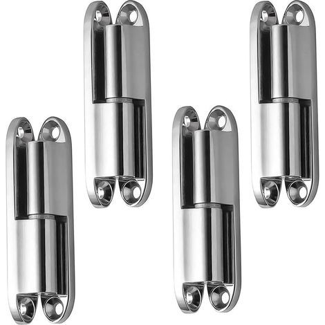 Pieces Door Hinges, Removable Door Hinges, Silent Door Hinges, Door Pin, for Cabinet Doors, Room Doors, Furniture Doors (1/5)