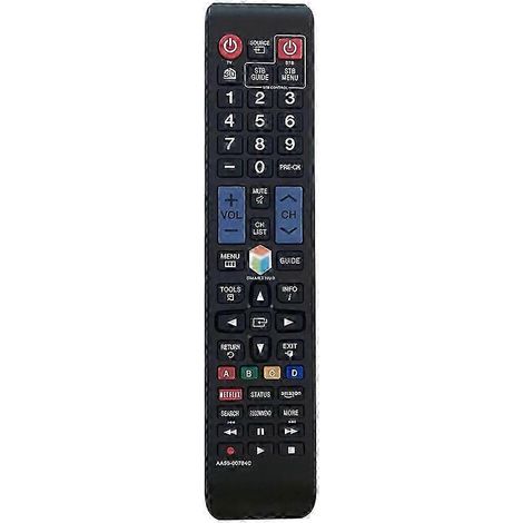 Télécommande universelle de remplacement pour téléviseur intelligent, compatible avec les téléviseurs Samsung AA59-00784C, AA59-00784A, AA59-0784B et BN59-01178W. (1/5)