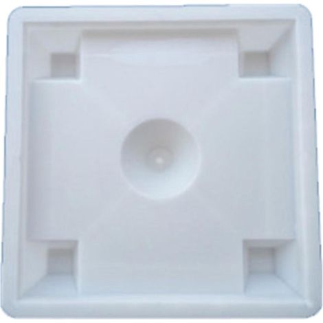 Kunststoffform, hitzebeständig, manuell herzustellende Ziegelpflasterform, quadratische Pflasterform