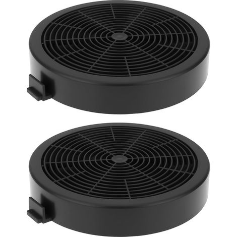 2er-Pack Aktivkohlefilter, kompatibel mit Logik Dunstabzugshauben L60CHDB21, L60CHDX21 und L90CHDX21 (113 x 19 mm) (1/5)