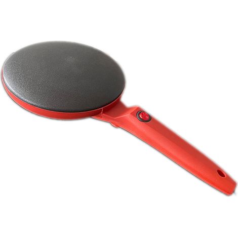 Crêpière électrique, qualité alimentaire, pour crêpes, pancakes et tortillas (noir, Europe) (1/5)