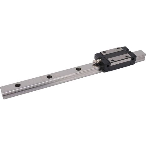 Glissière linéaire 300mm avec bloc coulissant EGH20CA, guide de mouvement pour imprimante 3D et CNC, rail de précision 11.81 pouces (1/5)