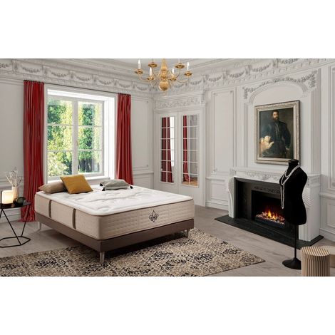 SIMPUR RELAX  matelas 120x200 pure state® - mousse à mémoire de forme - épaisseur 30 cm - soutien ferme - mousse haute densité hr - 11 zones de confort - biomemory - régulant la température