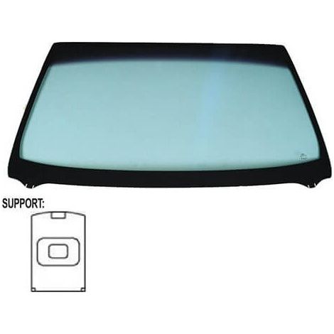 Pare-brise avant teinté vert Renault Megane 2 2002-2008