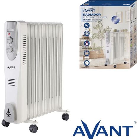 Radiador de aceite avant 11 elementos 2500w