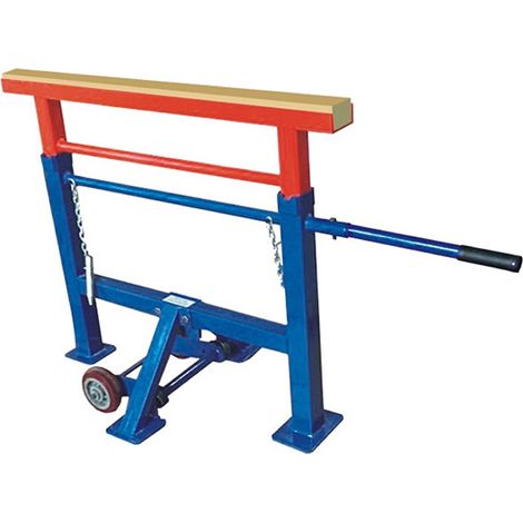 Tréteau de sécurité pour remorque - Levée max 1280mm - Charge max 15T - 48780200 (1/5)