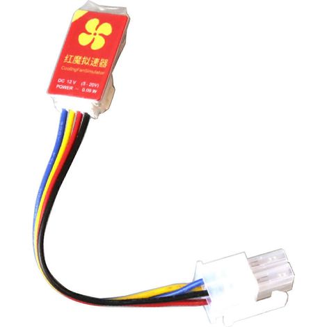 Stück ATX 4-Pin Stecker RED MAGIC Lüftersimulatoren Lüfterdrehzahlregler für Shenma M1 M3 AntiMiner S7 S9 T9 S9i Z9 MINI Z9 DR3 Mehrfarbig (1/5)