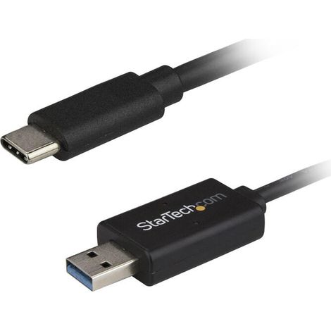startechcom 0065030875202 cable de transferencia de datos USB-C USB-A negro 2 m (1/4)