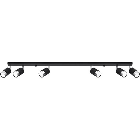Deckenleuchte Nero 6xGU10 Neutralweiß 117cm Sollux (1/5)