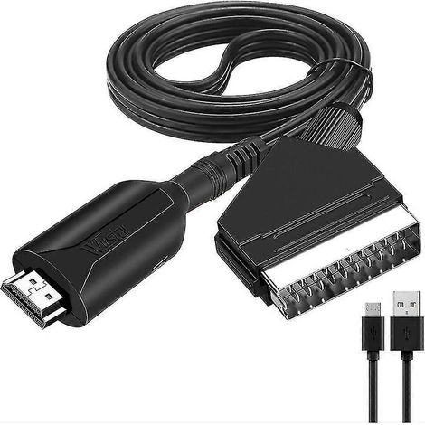 Câble HDMI vers SCART - Adaptateur droit de 1 mètre (1/5)