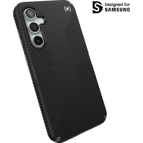 Étui Speck Presidio2 Grip pour Samsung Galaxy S23 FE (Noir/Noir/Blanc) (1/5)