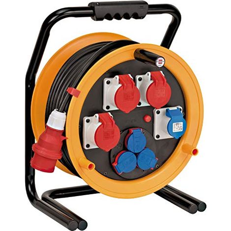 Avvolgicavo elettrico brennenstuhl CEE 4 IP44 nero 40 metri (1/4)