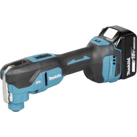 Makita DTM53RTJX1 Multifunktionswerkzeug inkl. 2 Akkus & Ladegerät blau/schwarz