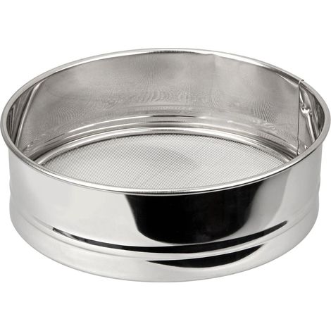 Tamis de cuisine inox extra fin 18 cm de diamètre Fackelmann Basic (1/5)