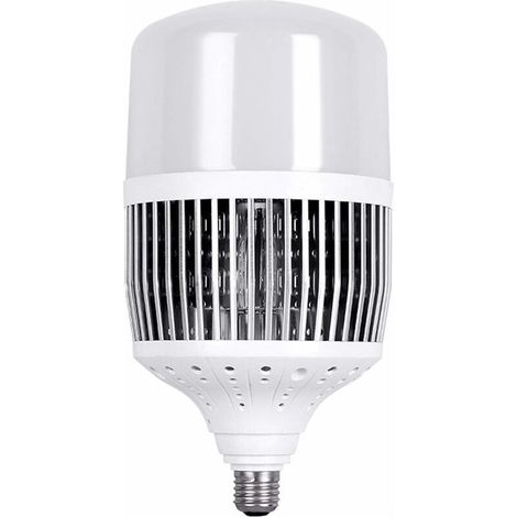 Ampoules LED E40 200W Industriel Lampe à LED, Blanc Neutre 6500K, 20000lm, AC 160-265V, équivaut Ampoule Halogène 1800W Lampe LED, Pour L'atelier D'entrepôt D'usine, Etc (E40,200W) (1/4)